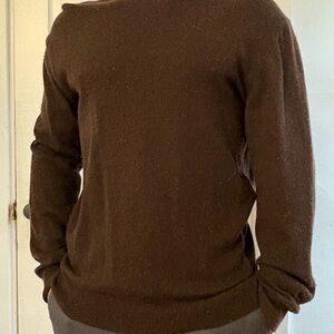 Zara Chocolate Knit Top